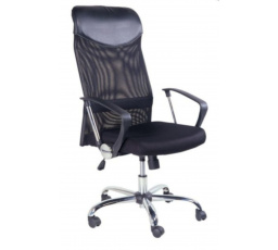 Kancelárska stolička čierna QZY-2501