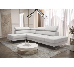 Rohová sedacia súprava EMPORIO MINI 300x180 - sivá, ľavá