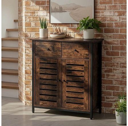 Skrinka na topánky AMAYA 70 cm Dub Rustikálny