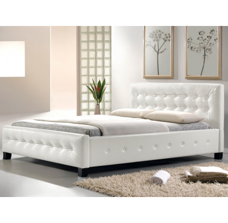 Posteľ BARCELONA biela, 160x200 cm