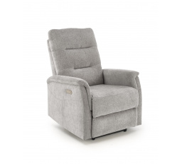 Polohovacie kreslo JAMAL, Sivá