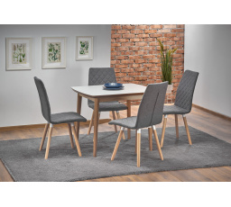 Jedálenský stôl BARRET, biely