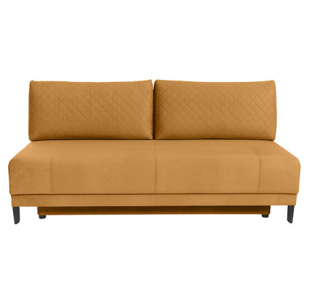 Pohovka SENTILA LUX 3DL, Monolikaro 48 žltá/Monoli 48 žltá