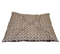 Podložka pre psa vodeodolná 80x60 cm labka béžová