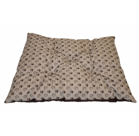 Podložka pre psa vodeodolná 80x60 cm labka béžová