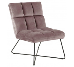 Kreslo Alba VIC dusty rose 18
