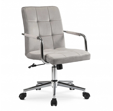 Otočná Stolička ASTRO Mládežnícka Sivá Zamatová