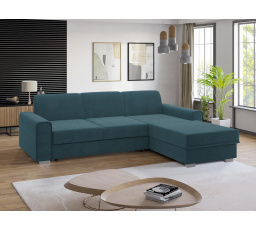Rohová sedacia súprava Lubor P tyrkysová