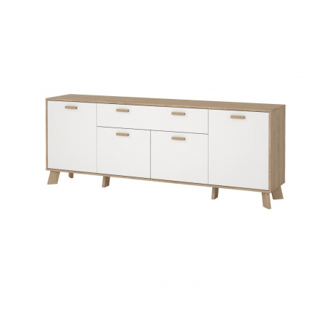 Komoda Iker 714, jackson hickory/biela