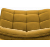 Jedálenská stolička K332 VELVET, Horčicový Bluvel 68/Čierna