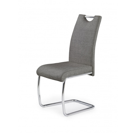Jedálenská stolička K349, sivá