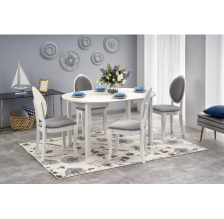 Jedálenský stôl RINGO, biela