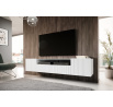 TV komoda Nicole 200, biela / biela matná