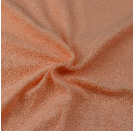 Froté prestieradlo lososové 120x200