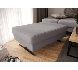 Taburet EMPORIO 100x70 cm - sivá