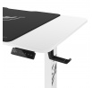 Herný stôl 110 cm s nastaviteľnou výškou X-Tensio 1100 biely