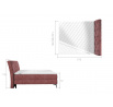 Posteľ - boxspring LEOŠ - Dora 96
