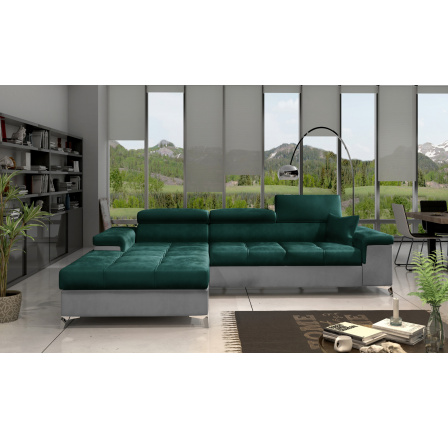 Rohová sedacia súprava RICARDO, Monolit 37/Monolit 84, ľavá