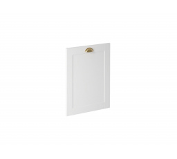 Dolné dvierka Linea D45FZN, Biela