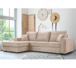 Rohová sedacia súprava Lola L béžová