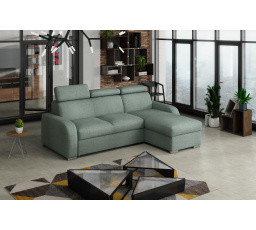 Rohová sedacia súprava Norway UNI 2F-OTO zelenkavá