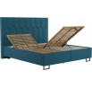 Posteľ Kornelie 160x200, petrolejová