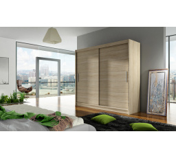 Šatní skriňa BERGER I, Dub sonoma