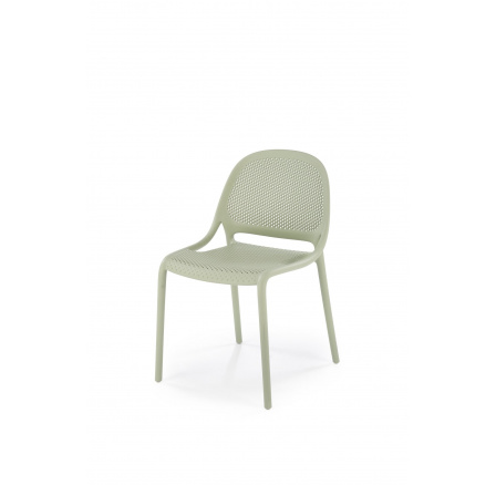 Stohovateľná jedálenská stolička K532, Mint