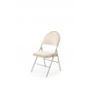 Skladacia stolička K566, béžová