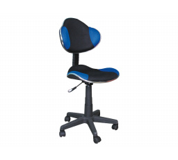 Detská stolička Q-G2, modrá/čierna