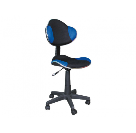 Detská stolička Q-G2, modrá/čierna