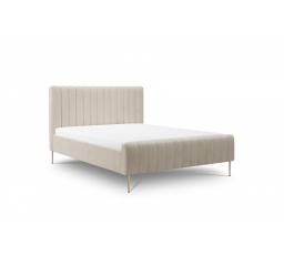 Posteľ do spálne Nicole 160x200, Perfect Harmony 07/zlaté nohy