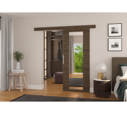 Posuvné nástenné dvere BRIT 96 Choco