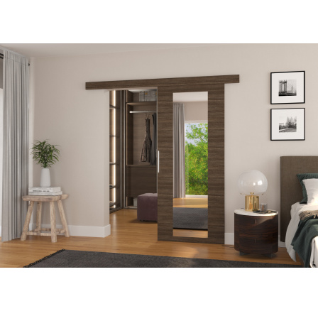 Posuvné nástenné dvere BRIT 96 Choco Posuvné nástenné dvere BRIT 96 Choco