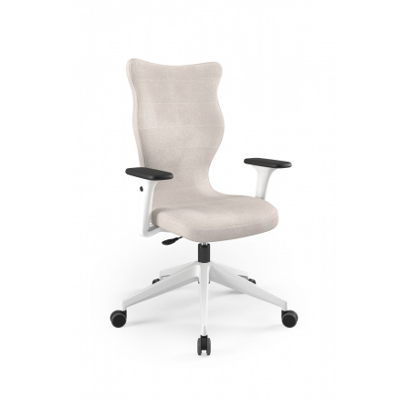 Kancelárske otočné kreslo NERO , biele Letto 03 veľkosť 7