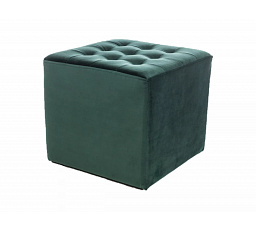 Taburet LORI VELVET, zelený Bluvel 78