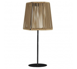 Lampa stołowa Merrill solarna beżowa
