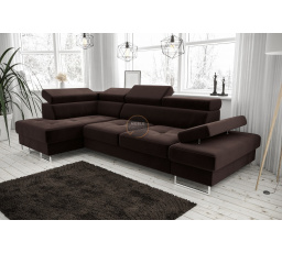 Rohová sedacia súprava GALAXY MINI 170x280 - voliteľný odtieň - ľavá