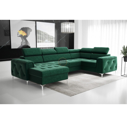 Rohová sedacia súprava ORION MAX III s funkciou spania 165x320x185 cm - voliteľný odtieň - pravá Rohová sedacia súprava ORION MAX III s funkciou spania 165x320x185 cm - voliteľný odtieň - pravá