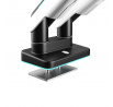 Dvojitý držiak na monitory 49 palcov, bielo-čierny X-Arm Dual RGB