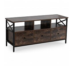 RTV skrinka ZONE 120 cm so zásuvkami Dub Rustikálny