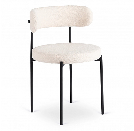 Stolička TULSA Krémová Boucle Stolička TULSA Krémová Boucle