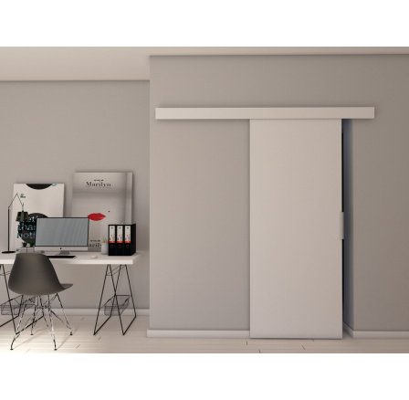 Posuvné dvere STANDART A90, biele