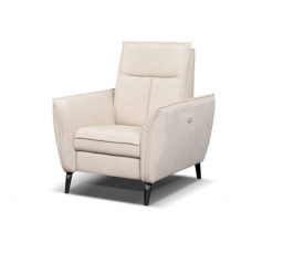 Kreslo polohovateľné ROMANTICA LUX elektrické, Cloud Vogue Whisper