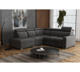 Sedacia súprava Petrit VIII ľavá Kronos sivá