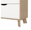Komoda Iker 711, jackson hickory/biela