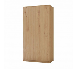 Šatní skriňa MALVÍNA 90, Dub artisan
