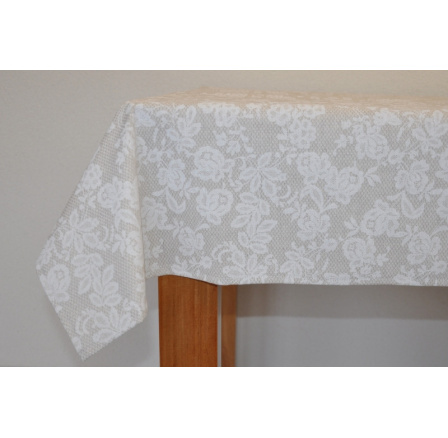 Obrus 140x140 s motívom čipky