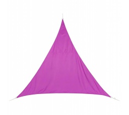 Tieniaca plachta trojuholník 3 m - fialová