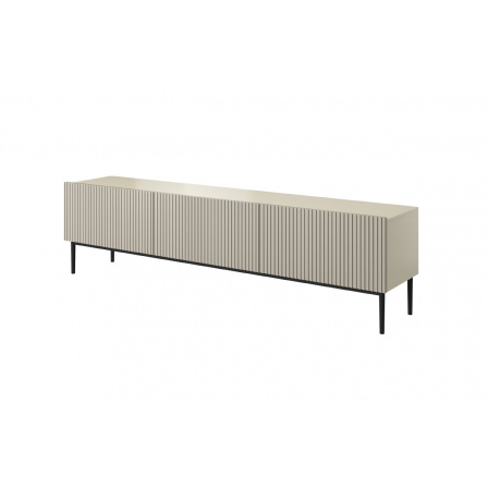 TV komoda Nicole, kašmír / čierne nožičky TV komoda Nicole, kašmír / čierne nožičky